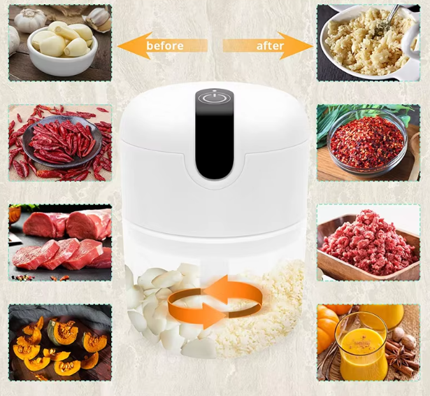 Mini Electric Garlic Pounder