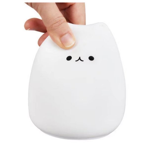 Cute Cat LED Color Changing Nightlight