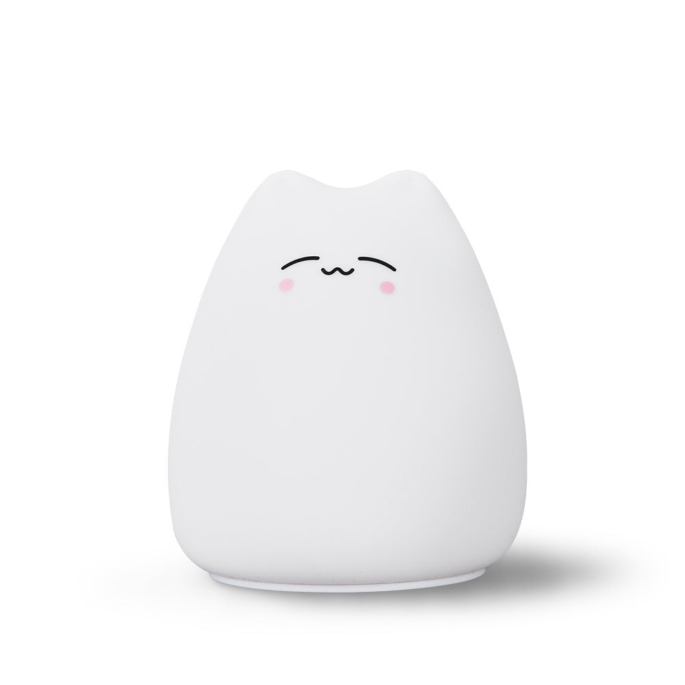 Cute Cat LED Color Changing Nightlight