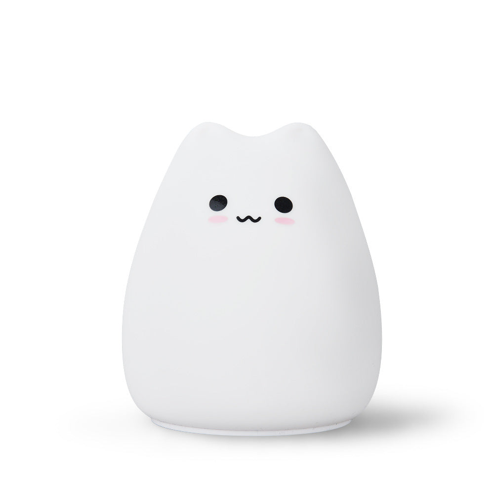 Cute Cat LED Color Changing Nightlight