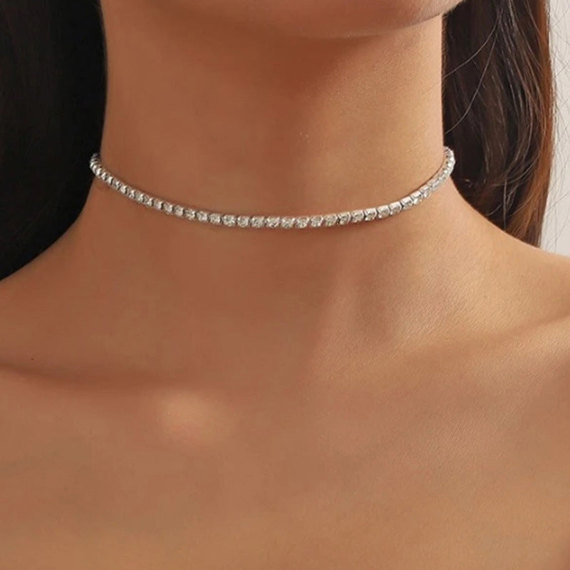 Stylish Classic Rhinestone Necklace