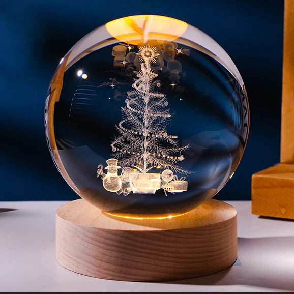 Creative Christmas 3D Crystal Ball
