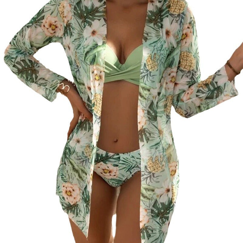 Women's Three-piece Bikini Set