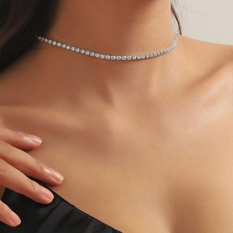 Stylish Classic Rhinestone Necklace