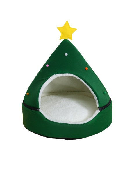 Christmas Tree Pet Party House