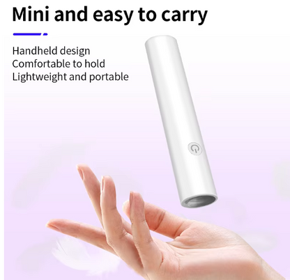 Portable UV Nail Art One-word Lamp