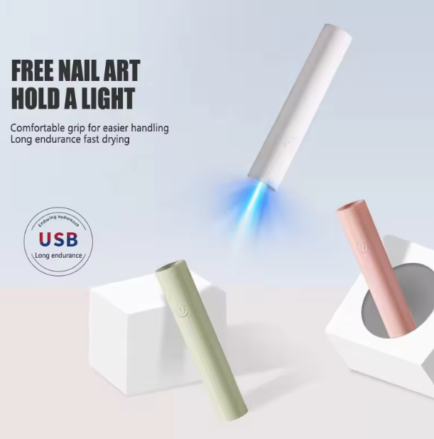 Portable UV Nail Art One-word Lamp