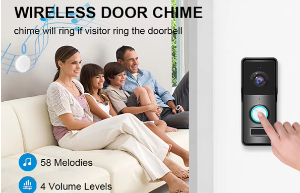 Samrt Home Doorbell Camera Wireless