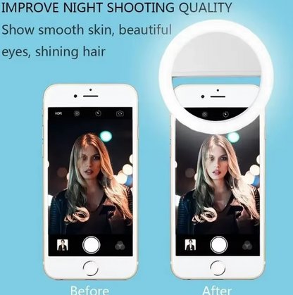 Rechargeable LED Ring Light