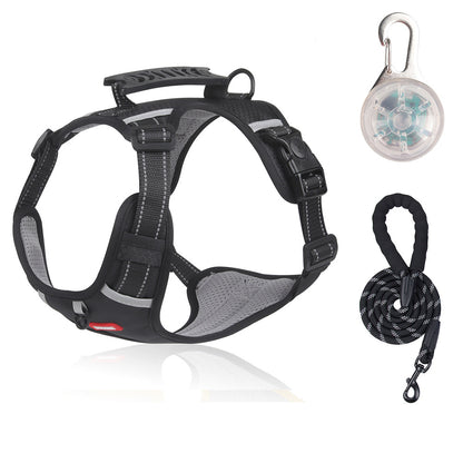 Pet Harness Vest Adjustable Control Chest Reflective