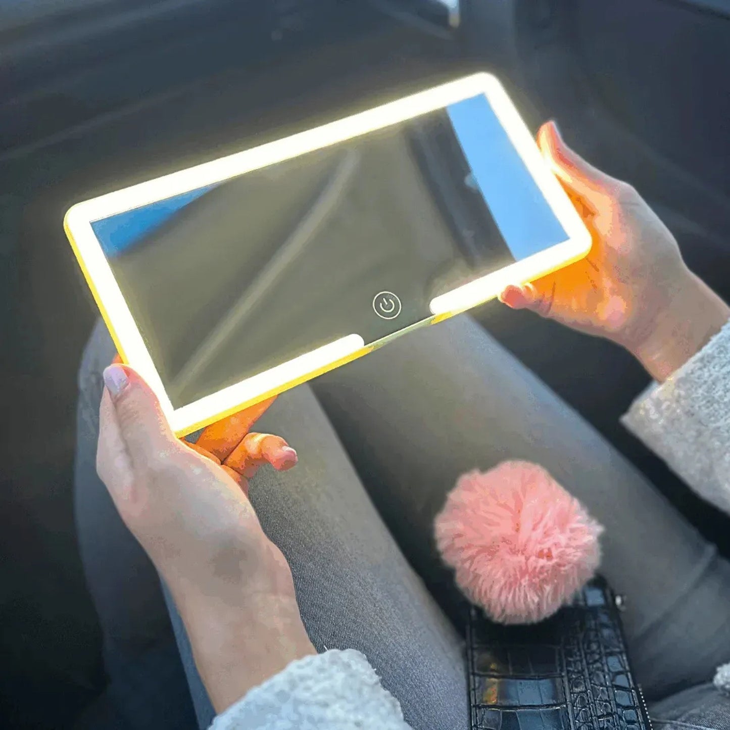 Car LED Vanity Mirror