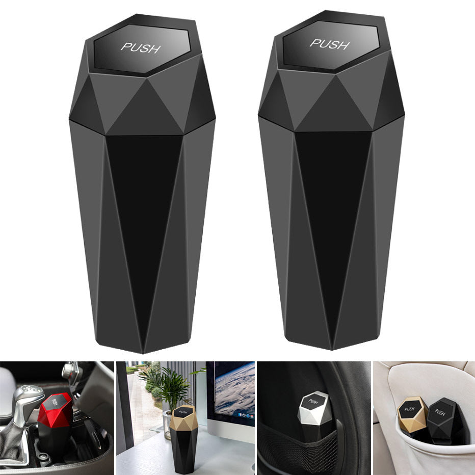 Diamond-shaped Car Storage Box