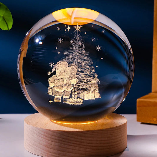 Creative Christmas 3D Crystal Ball
