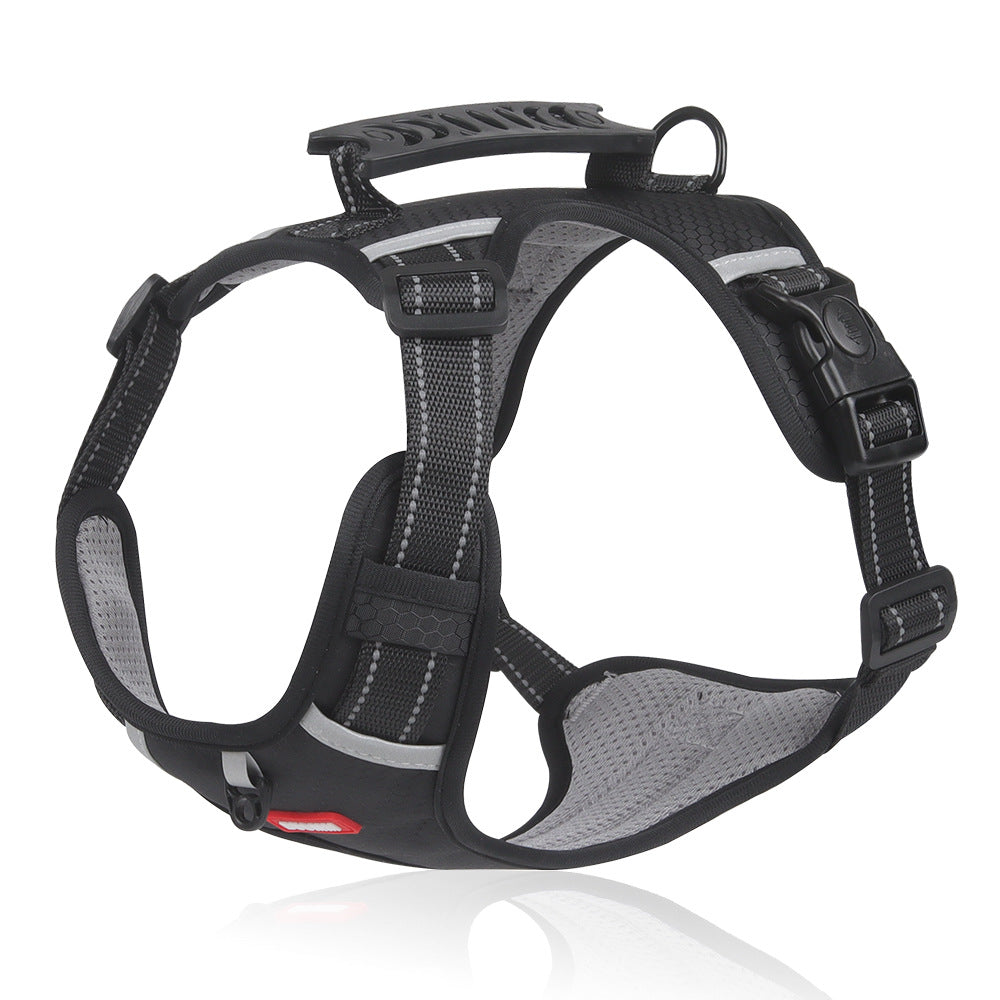 Pet Harness Vest Adjustable Control Chest Reflective