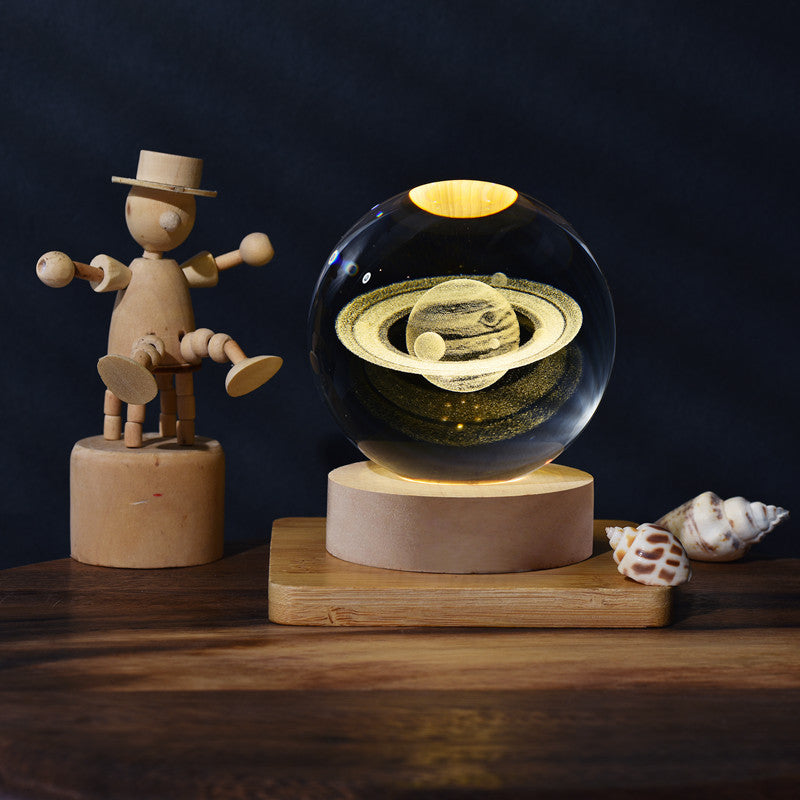 Creative 3D Solar System Galaxy Crystal Ball