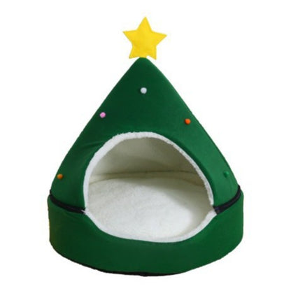 Christmas Tree Pet Party House