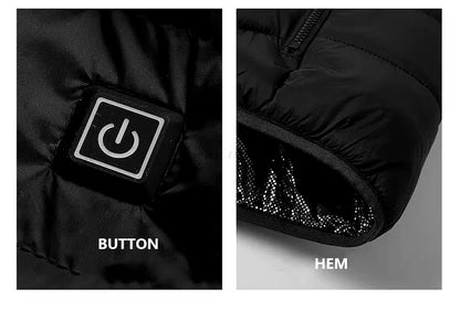 USB Heated Winter Jacket